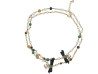 collier sautoir chanel 2024 perles noeud en cuir