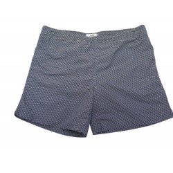 MAILLOT DE BAIN HERMES H BOXER L T 46 BLEU SHORT BLUE SWIMSUIT EN NYLON 530€