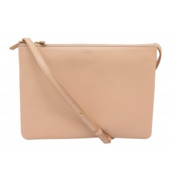 NEUF SAC A MAIN CELINE POCHETTE LARGE TRIO 171453 CUIR BANDOULIERE CLUTCH 1200€