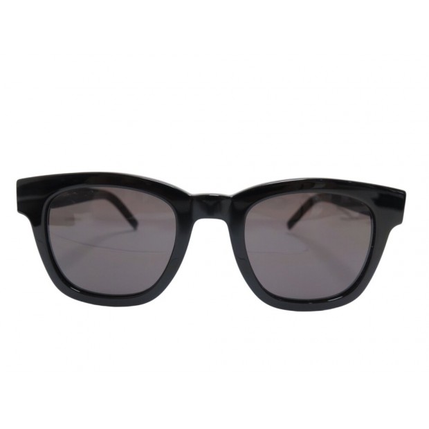LUNETTES DE SOLEIL SAINT LAURENT SL M124 EN RESINE NOIRE BLACK SUNGLASSES 345€