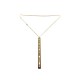 COLLIER SAUTOIR DINH VAN PULSE 628212 PENDENTIF CHAINE OR ROSE DIAMANTS GM 2600€