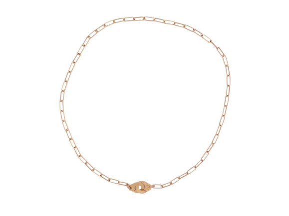 collier dinh van menottes r10 654107 en or rose 18k