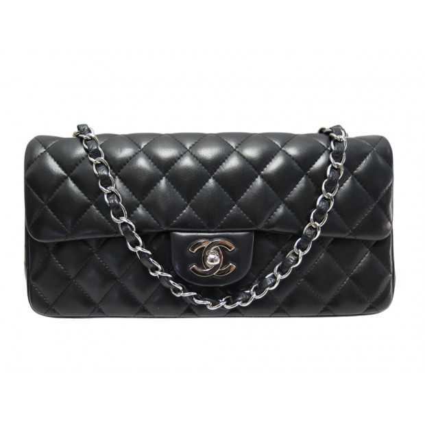 SAC A MAIN CHANEL EAST WEST TIMELESS SIMPLE RABAT CUIR MATELASSE HANG BAG 5500€
