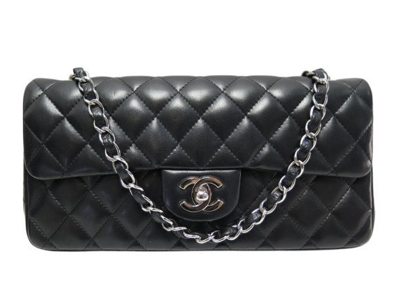 sac a main chanel east west timeless simple rabat cuir