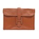 VINTAGE SAC A MAIN HERMES POCHETTE JIGE ELAN 29 PM CUIR HAND BAG PURSE 3300€