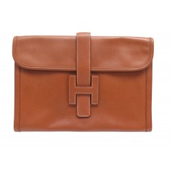 VINTAGE SAC A MAIN HERMES POCHETTE JIGE ELAN 29 PM CUIR HAND BAG PURSE 3300€