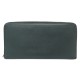 PORTEFEUILLE PRADA CUIR SAFFIANO VERT PORTE MONNAIE GREEN LEATHER WALLET 750€