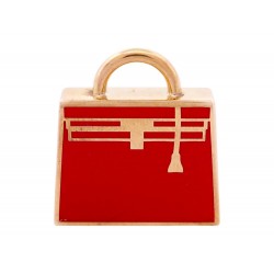 PENDENTIF HERMES ACCESSOIRE CURIOSITE SAC KELLY LAQUE H071667FD09 NECKLACE 395€
