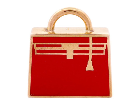 pendentif hermes accessoire curiosite sac kelly laque