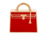pendentif hermes accessoire curiosite sac kelly laque
