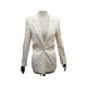 VESTE DE TAILLEUR CHRISTIAN DIOR BAR EN COTON CREME 36 S COTTON JACKET 5300€