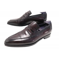 CHAUSSURES BERLUTI MOCASSINS ANDY DEMESURE 7 41 CUIR PATINE + EMBAUCHOIRS 2190€