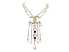  collier chanel ras de cou perles multi rangs