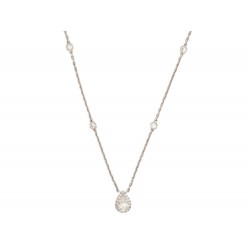 COLLIER MESSIKA JOY 5224 DIAMANT POIRE 0.25CT OR BLANC 18K 0.40CT NECKLACE 3950€
