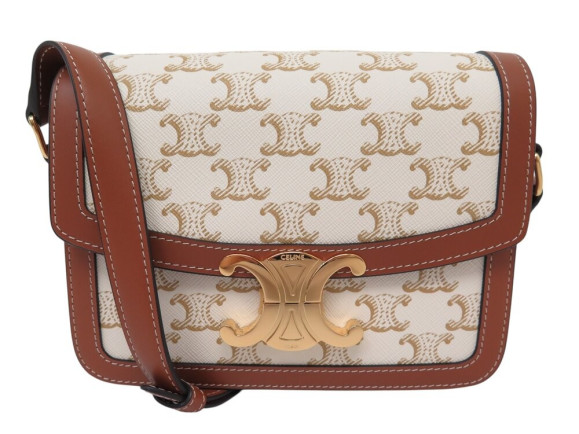 sac a main celine triomphe teen 188882 toile