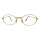 VINTAGE MONTURE DE LUNETTE CARTIER SAINT HONORE TRINITY PLAQUE OR GLASSES 1000€