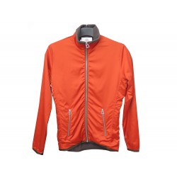 NEUF BLOUSON HERMES POLAIRE WARM-UP FLEECE H800165E 34 XS ORANGE NEW COAT 810€
