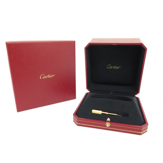 NEUF BOITE CARTIER + TOURNEVIS POUR BRACELET LOVE DORE OR JAUNE SCREWDRIVER BOX