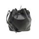 VINTAGE SAC A MAIN LOUIS VUITTON NOE PM CUIR EPI NOIR BLACK PURSE HAND BAG 1410€