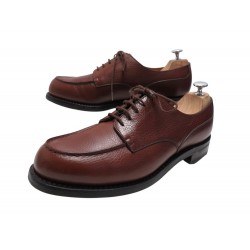 CHAUSSURES JM WESTON 641 DERBY GOLF 641 9E 43 L 43.5 EN CUIR MARRON SHOES 880€