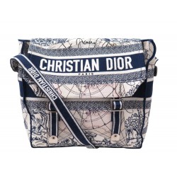 SAC CHRISTIAN DIOR CAMP AROUND THE WORLD BESACE BANDOULIERE MESSENGER BAG 2950€
