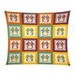 FOULARD HERMES MINI BRIDES DE GALA JERSEY SOIE MULTICOLORE CARRE 90 SCARF 600€