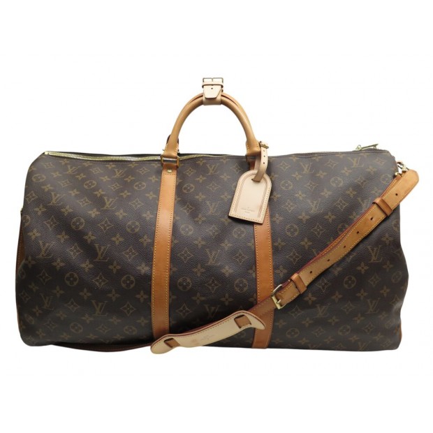 SAC DE VOYAGE LOUIS VUITTON KEEPALL 60 BANDOULIERE TOILE MONOGRAM M41412 2300€