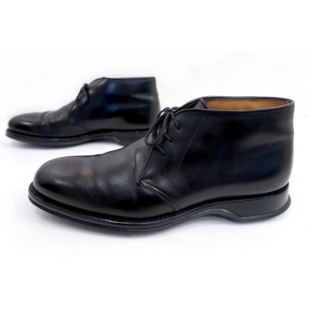 chaussures church's durham chukka 10f 44 en cuir noir