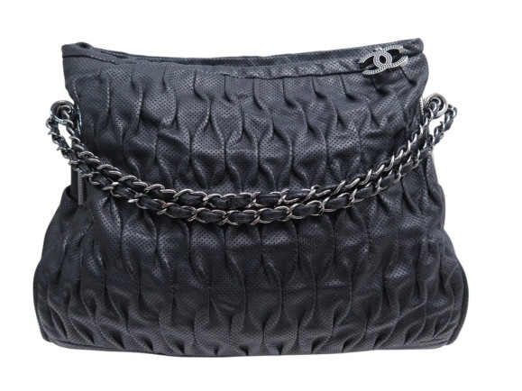 sac a main chanel shopping logo cc porte epaule cuir