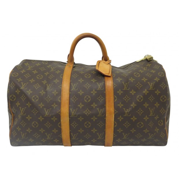 VINTAGE SAC DE VOYAGE A MAIN LOUIS VUITTON KEEPAL 50 MONOGRAM M41426 BAG 1400€