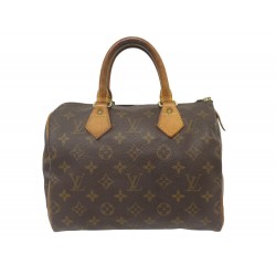 VINTAGE SAC A MAIN LOUIS VUITTON SPEEDY 25 M41109 TOILE MONOGRAM HANDBAG 1300€