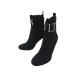 NEUF CHAUSSURES VALENTINO SOCK QW0S0G96 38.5 NOIR + BOITE BLACK ANKLE BOOTS 780€