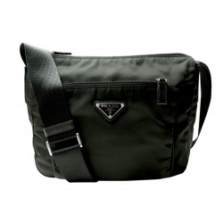 NEUF SAC A MAIN PRADA MESSENGER RE-NYLON PORTE BANDOULIERE TOILE NOIRE BAG 1650€