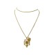 COLLIER CHRISTIAN DIOR SAUTOIR MILLE FLEURS ARAIGNEE SPIDER GOLD NECKLACE 590€