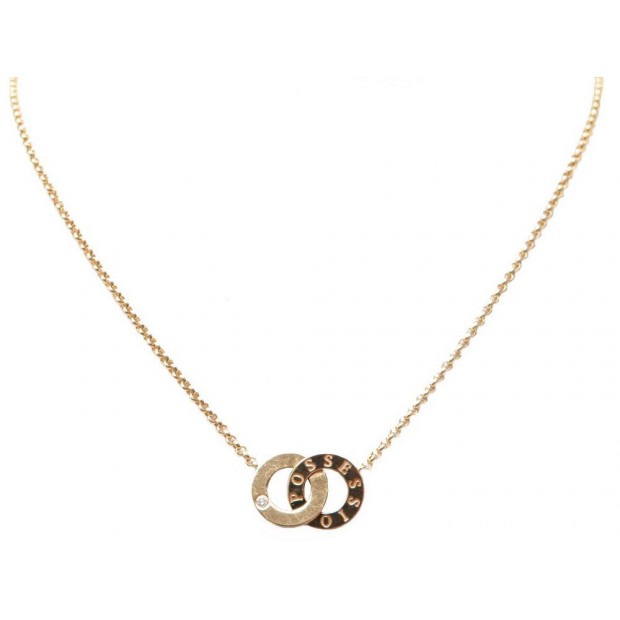 COLLIER PIAGET POSSESSION YOU & ME EN OR JAUNE DIAMANT DIAMOND NECKLACE 2700€