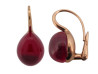 boucles d'oreilles pomellato dormeuses rouge