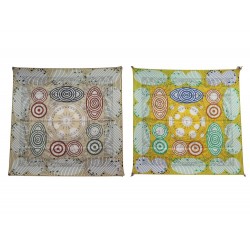 NEUF FOULARD HERMES ASTRONOMIE ASTROLOGIE DOUBLE FACE SOIE CARRE 90CM SCARF 660€