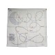 NEUF FOULARD HERMES CARREVE IN PURSUIT OF DREAMS CARRE 70 SOIE SILK SCARF 395€