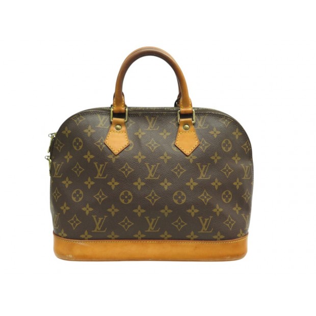VINTAGE SAC A MAIN LOUIS VUITTON ALMA PM EN TOILE MONOGRAM M53151 PURSE 1650€