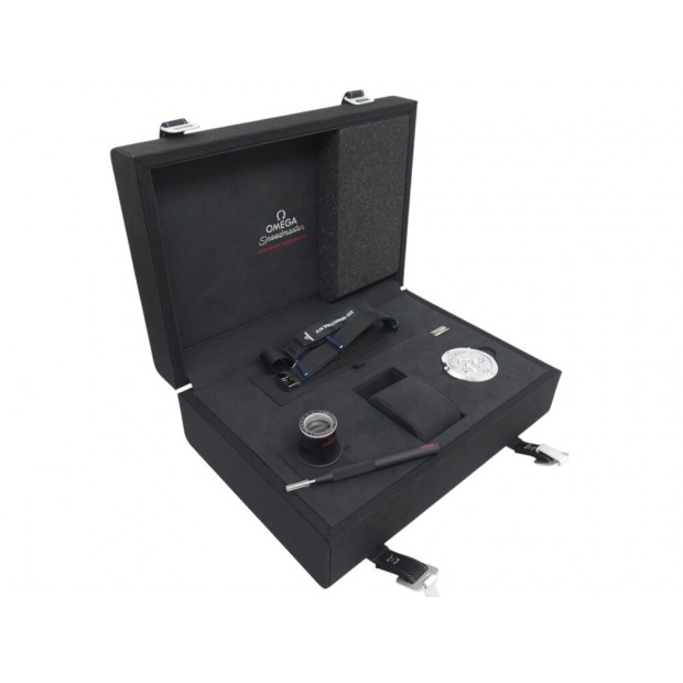 NEUF BOITE COFFRET PR MONTRE OMEGA SPEEDMASTER LEGENDARY MOONWATCH BRACELETS