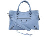sac a main balenciaga le city 823058 cuir bleu