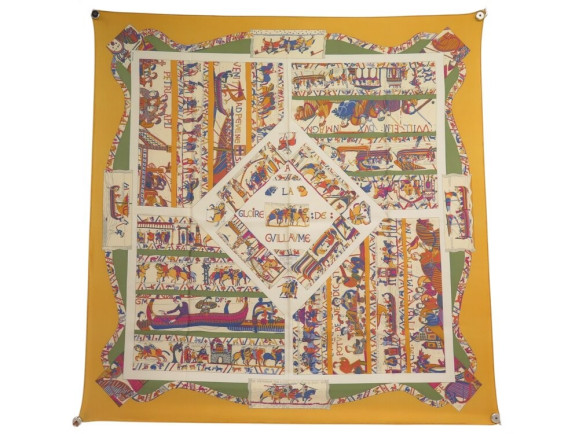 foulard hermes a la gloire de guillaume dubigeon carre