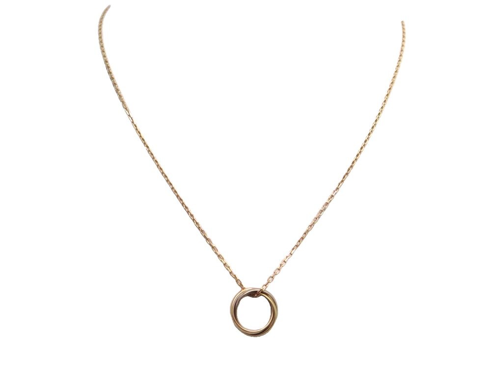 collier cartier trinity mini pendentif anneaux
