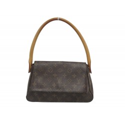 VINTAGE SAC A MAIN LOUIS VUITTON LOOPING MINI M51147 EN TOILE MONOGRAM BAG 1200€