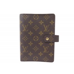 PORTE AGENDA LOUIS VUITTON COUVERTURE MM TOILE MONOGRAM R20105 DIARY COVER 560€