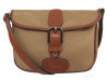 sac a main lancel besace en toile marron