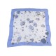 NEUF VINTAGE FOULARD HERMES LA ROSEE CARRE GEANT 130CM MOUSSELINE DE SOIE 895€
