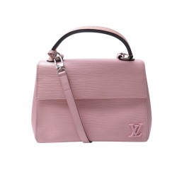 SAC A MAIN LOUIS VUITTON CLUNY BB M41338 CUIR EPI ROSE BANDOULIERE PURSE 2350€