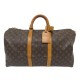 SAC DE VOYAGE A MAIN LOUIS VUITTON KEEPALL 50 M41426 EN TOILE MONOGRAM BAG 2200€