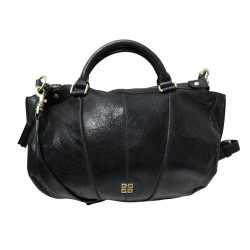 SAC A MAIN GIVENCHY EN CUIR NOIR PORTE BANDOULIERE BLACK LEATHER HAND BAG 2200€
